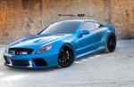 Mercedes-Benz SL65 AMG Black Series by ADV.1 Wheels 2012 года